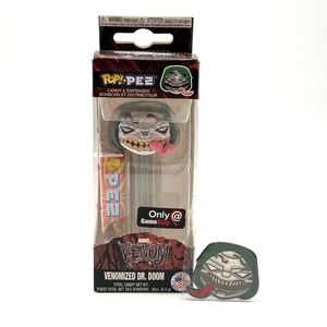 GameStop Exclusive Funko Venomized Dr. Doom Pin and Pop! Pez Bundle